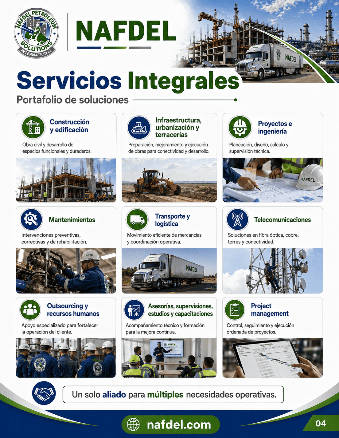 Servicios integrales NAFDEL